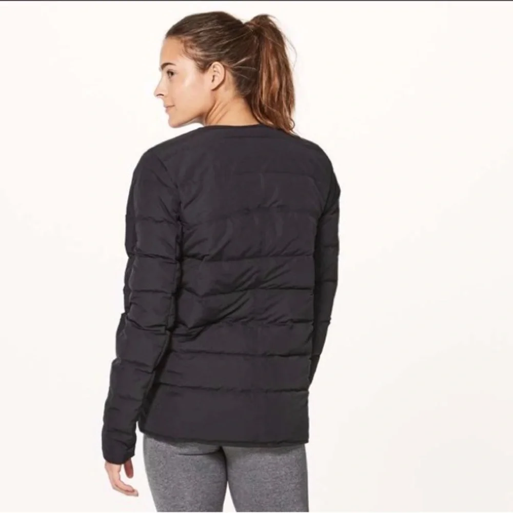 Lululemon Just Enough Puff 800-fill-power goose down Jacket Black Size 6‎
